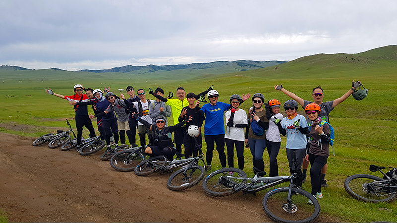 Cycling group